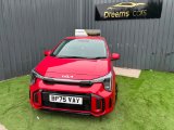 Red Kia Picanto 1.0 GT-Line Hatchback 5dr Petrol AMT Euro 6 s/s 67 bhp