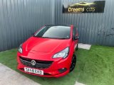 2018 Vauxhall Corsa 1.4i ecoTEC SRi VX Line Nav Black Hatchback 5dr Petrol Manual Euro 6 90 ps