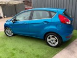 Blue Ford Fiesta 1.0T EcoBoost Zetec Hatchback 5dr Petrol Manual Euro 5 s/s 100 ps