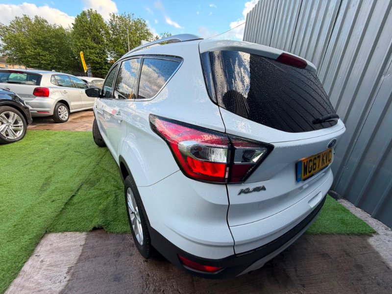 White Ford Kuga 1.5T EcoBoost Titanium SUV 5dr Petrol Auto AWD Euro 6 s/s 182 ps