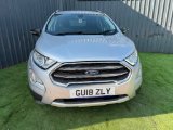 Silver 2018 Ford Ecosport 1.0T EcoBoost Titanium SUV 5dr Petrol Auto Euro 6 s/s 125 ps in Oldbury