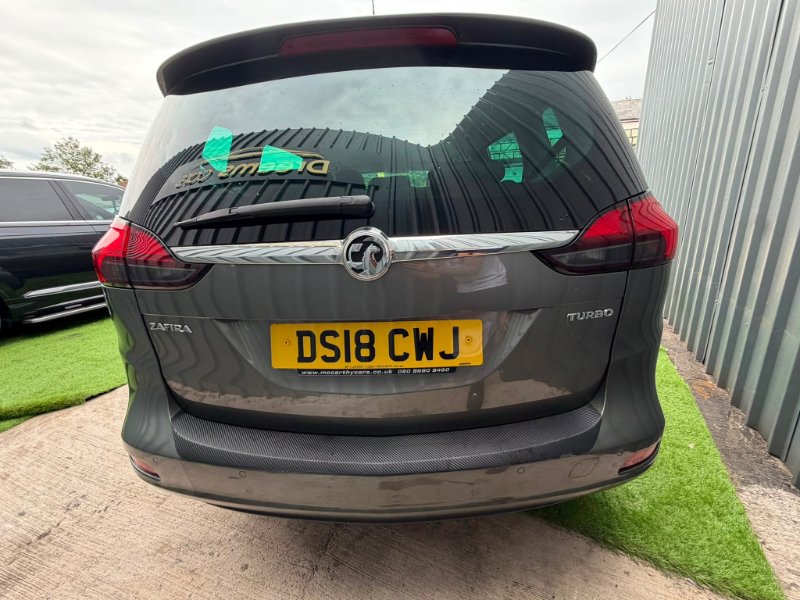 2018 Vauxhall Zafira Tourer MPV 1.4i Turbo SRi Nav MPV 5dr Petrol Manual Euro 6 140 ps