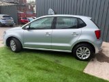 Silver Volkswagen Polo 1.0 BlueMotion Tech SE Hatchback 5dr Petrol Manual Euro 6 s/s 60 ps