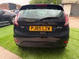Black Ford Fiesta 1.0T EcoBoost Zetec Hatchback 5dr Petrol Manual Euro 6 s/s 100 ps