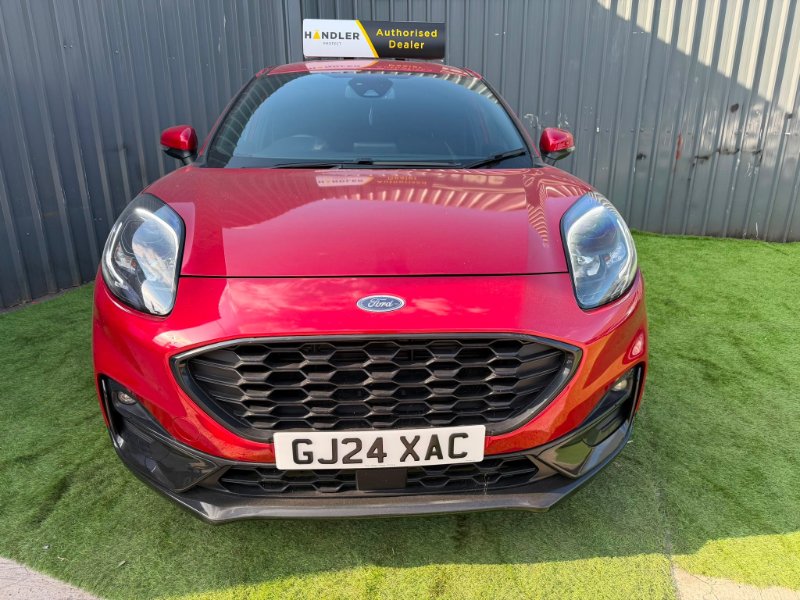 Red 2024 Ford Puma 1.0T EcoBoost MHEV ST-Line SUV 5dr Petrol Hybrid DCT Euro 6 s/s 125 ps in Oldbury