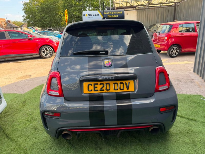 Grey Abarth 595 1.4 T-Jet 70th Hatchback 3dr Petrol Manual Euro 6 145 ps