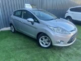Silver 2012 Ford Fiesta 1.4 Zetec Hatchback 5dr Petrol Automatic 154 g/km 94 bhp in Dreems Car Sales