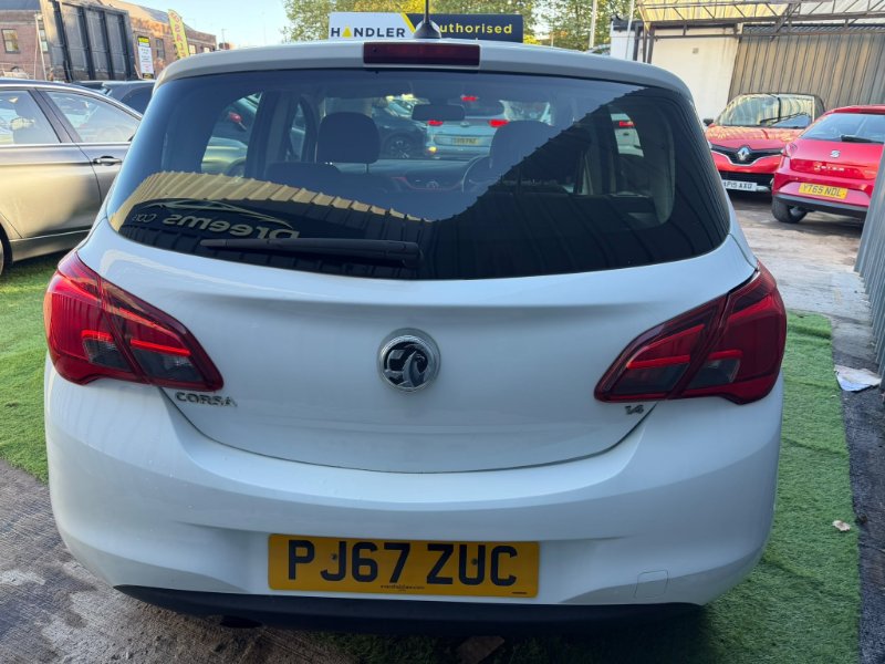 White 2018 Vauxhall Corsa 1.4i SRi Hatchback 5dr Petrol Auto Euro 6 90 ps in Oldbury