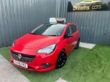 Red 2018 Vauxhall Corsa 1.4i ecoTEC SRi VX Line Nav Black Hatchback 5dr Petrol Manual Euro 6 90 ps in Dreems Car Sales