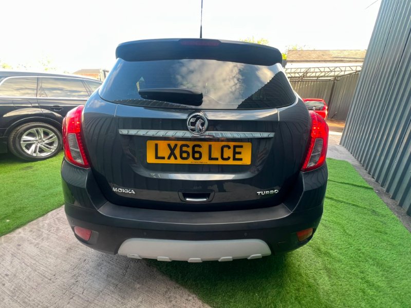 Grey Vauxhall Mokka 1.4i Turbo Exclusiv SUV 5dr Petrol Auto 2WD Euro 6 140 ps