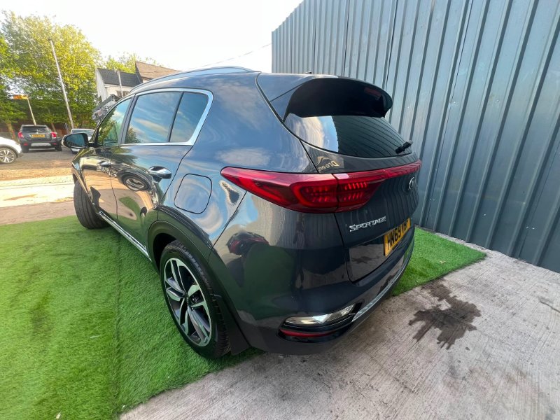 Grey 2019 Kia Sportage 1.6 CRDi EcoDynamics 4 SUV 5dr Diesel Hybrid DCT AWD Euro 6 s/s 134 bhp in Dreems Car Sales