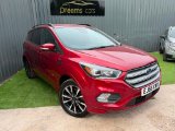 Red 2016 Ford Kuga 1.5T EcoBoost ST-Line SUV 5dr Petrol Auto AWD Euro 6 s/s 182 ps in Oldbury