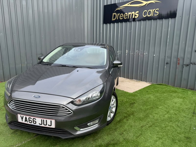 Grey 2017 Ford Focus 1.5 TDCi Titanium Hatchback 5dr Diesel Manual Euro 6 s/s 120 ps in Oldbury