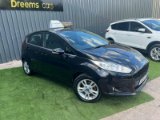 Black 2014 Ford Fiesta 1.6 Zetec Hatchback 5dr Petrol Powershift Euro 5 105 ps in Dreems Car Sales