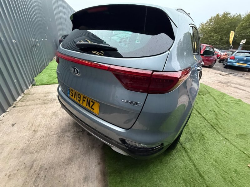 Silver 2019 Kia Sportage 2.0 CRDi EcoDynamics GT-Line S SUV 5dr Diesel Auto AWD Euro 6 s/s 182 bhp in Oldbury