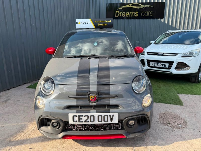 Grey 2020 Abarth 595 1.4 T-Jet 70th Hatchback 3dr Petrol Manual Euro 6 145 ps in Oldbury
