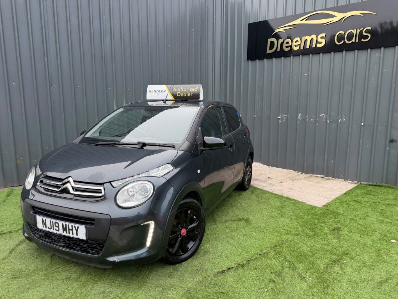 Grey Citroen C1 1.0 VTi Urban Ride Hatchback 5dr Petrol Manual Euro 6 72 ps