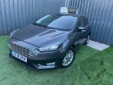 Grey Ford Focus 1.0T EcoBoost Zetec Edition Hatchback 5dr Petrol Manual Euro 6 s/s 125 ps